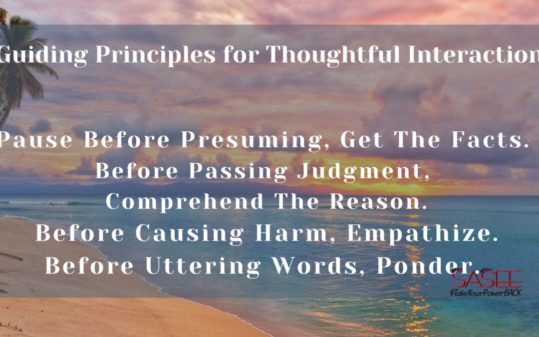 Cultivating Empathy and Wisdom: The Power of Considered Action